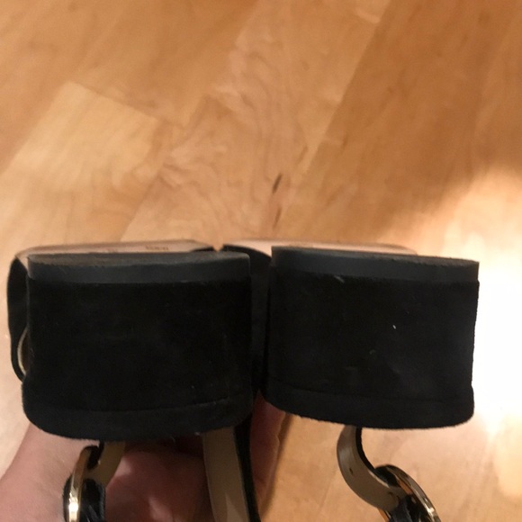 Sole Society Black Suede Sling Back - Picture 3 of 7